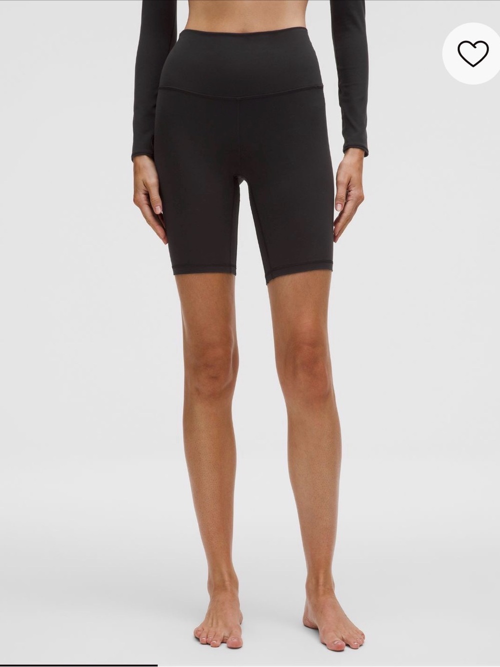 Lululemon Align high rise shorts 8”